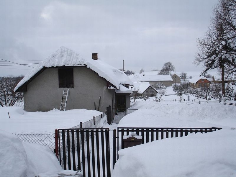 Zima v Rušinově