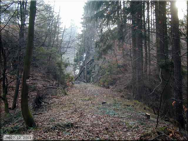 Nsep trati do Podola nad Tasovickou odbokou pechz v zez